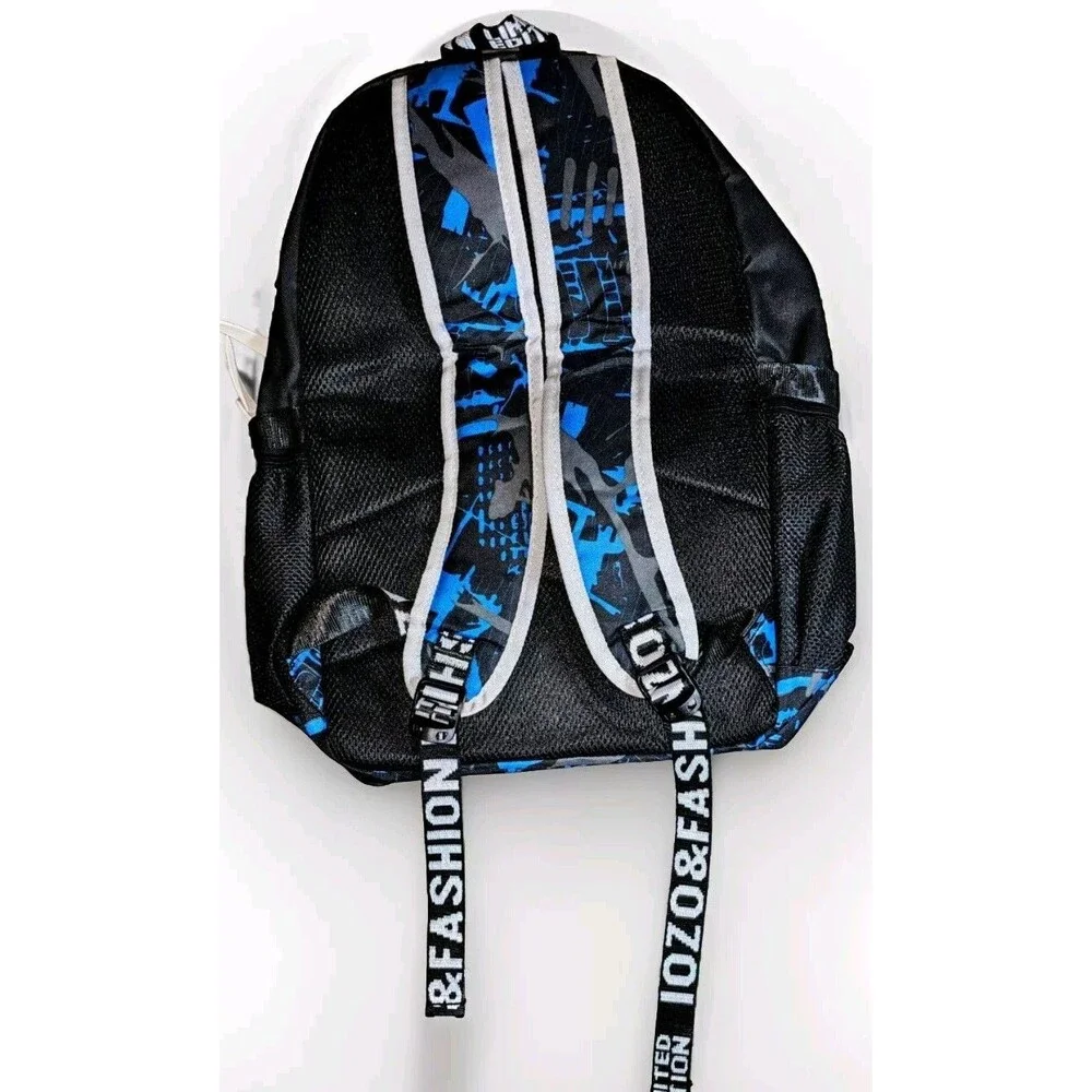 Men's Luminous Spine & Pressure Relief Backpack W/ USB Charging Interface + Hub